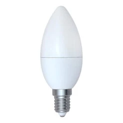 Airam SmartHome WiFi LED Lamppu C37, E14 5W 470lm 2700-6500K, Opaali
