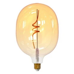 Airam SmartHome WiFi LED Lamppu D170, E27 4,9W 380lm 1800-3000K, Amber