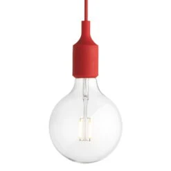 Muuto E27 LED Riippuvalaisin, Punainen