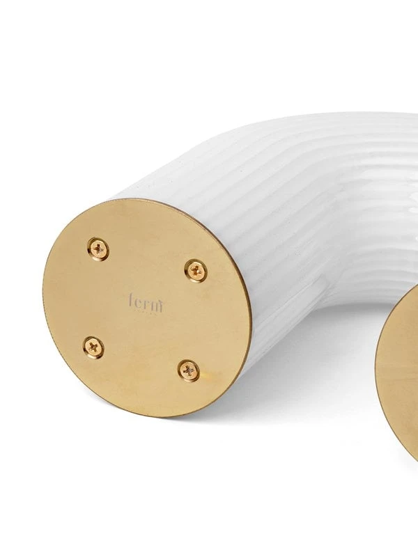 Ferm LIVING Vuelta Pöytävalaisin, Valkoinen 2 Ferm LIVING Vuelta Pöytävalaisin, Valkoinen - Image 2