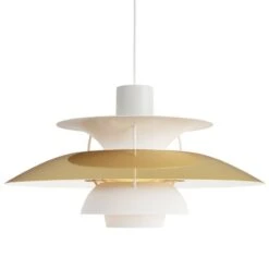 Louis Poulsen PH 5 Riippuvalaisin, Messinki