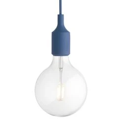 Muuto E27 LED Riippuvalaisin, Pale Blue