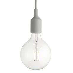 Muuto E27 LED Riippuvalaisin, Vaaleanharmaa