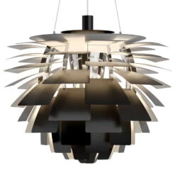 Louis Poulsen PH Artichoke, 720 Mm, Musta