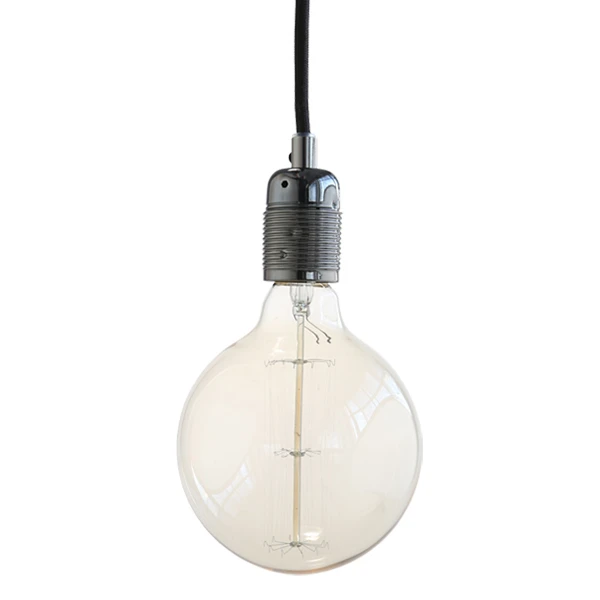 Frama E27 Riippuvalaisin, Musta Kromi - Musta 3 Frama E27 Riippuvalaisin, Musta Kromi - Musta - Image 3