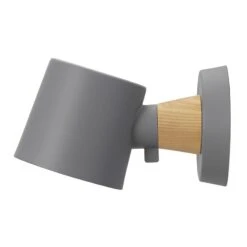 Normann Copenhagen Rise Seinävalaisin, Suora Seinäkytkentä, Harmaa