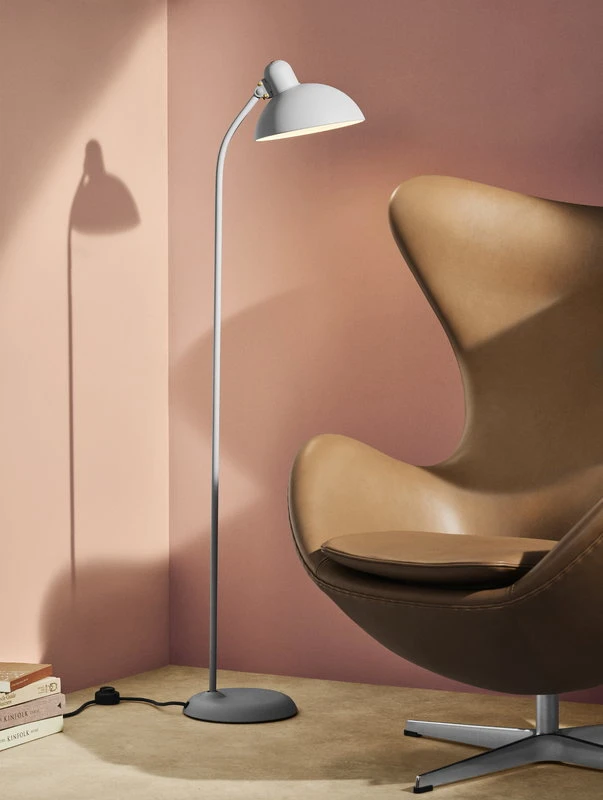 Fritz Hansen Kaiser Idell 6556-F Lattiavalaisin, Matt Grey 5 Fritz Hansen Kaiser Idell 6556-F Lattiavalaisin, Matt Grey - Image 5