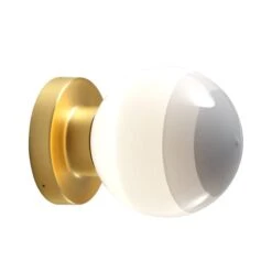 Marset Dipping Light A2-13 Seinävalaisin, Valkoinen - Messinki