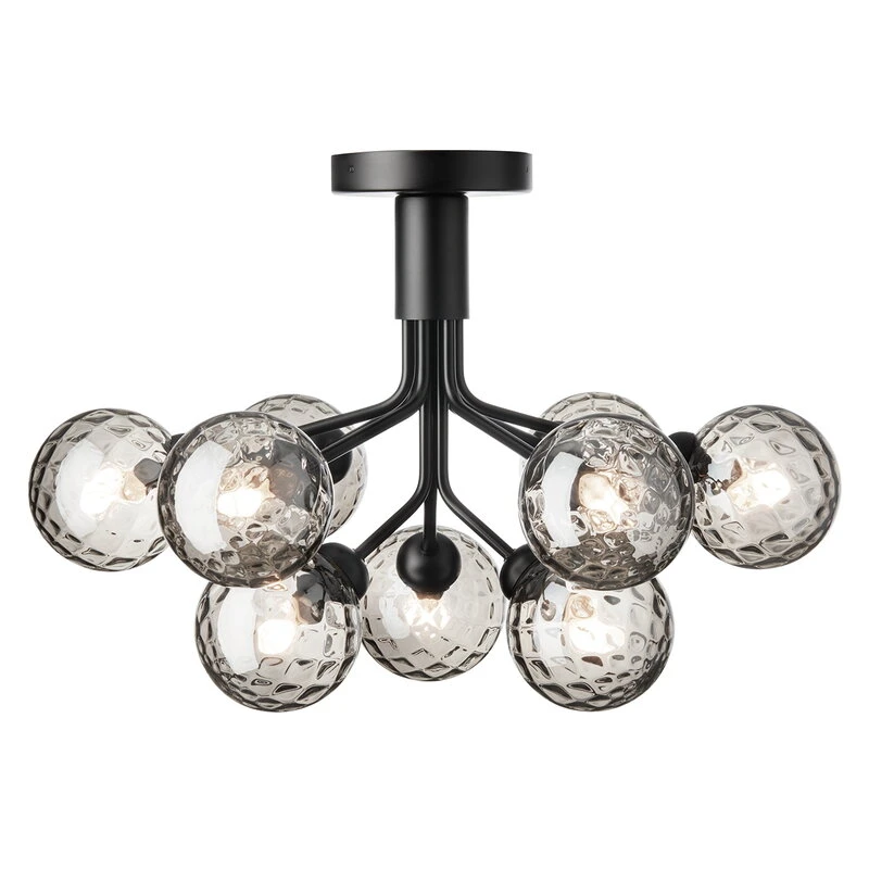 Nuura Apiales 9 Kattovalaisin, Musta - Optic Smoked 1 Nuura Apiales 9 Kattovalaisin, Musta - Optic Smoked