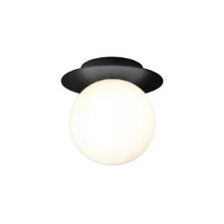 Nuura Liila 1 Seinä/kattovalaisin, Keskikoko, Musta - Opaali 6 Nuura Liila 1 Seinä/kattovalaisin, Keskikoko, Musta - Opaali -Louis Poulsen Myymälämyynti 349Nuura AK