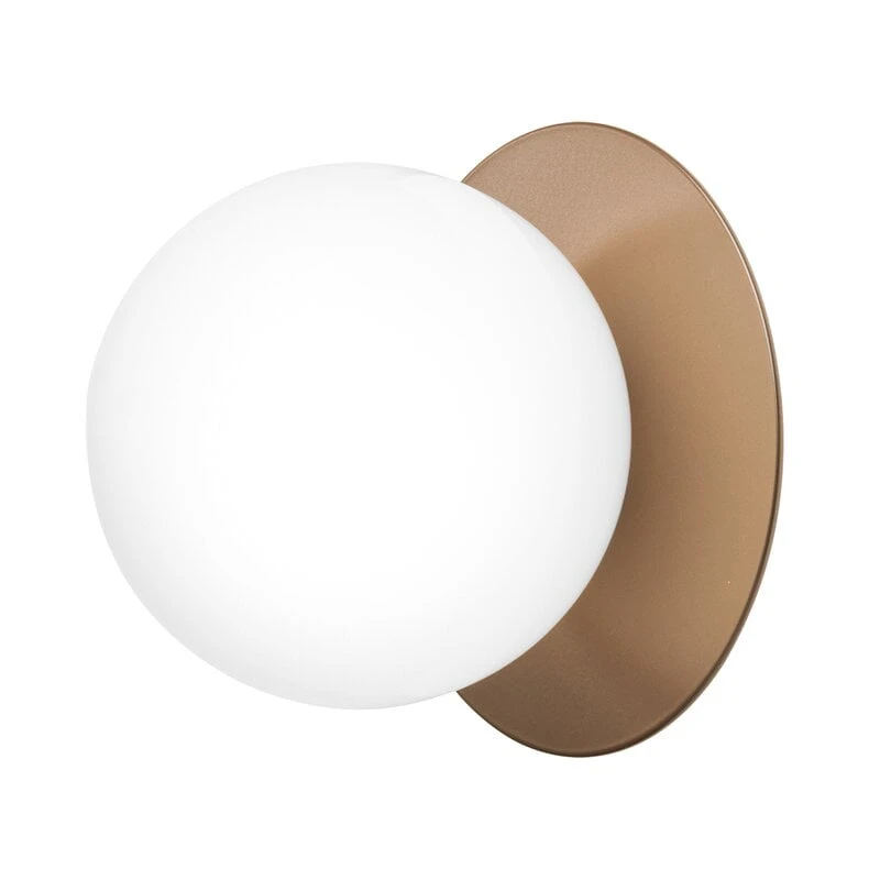 Nuura Liila 1 Seinä/kattovalaisin, Keskikoko, Tumma Pronssi - Opaali 1 Nuura Liila 1 Seinä/kattovalaisin, Keskikoko, Tumma Pronssi - Opaali