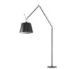 Artemide Tolomeo Mega Lattiavalaisin 42 Cm, Alumiini - Musta Satiini