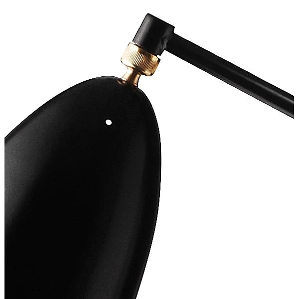 GUBI Gräshoppa Lattiavalaisin, Vintage Punainen 4 GUBI Gräshoppa Lattiavalaisin, Vintage Punainen - Image 4