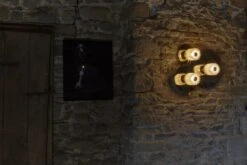 DCWéditions In The Sun 190 Seinä-/kattovalaisin, Kulta - Hopea -Louis Poulsen Myymälämyynti 4 AMB ITS WALL GOLD SIL