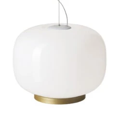 Foscarini Chouchin Reverse 1 Riippuvalaisin, Valkoinen - Kulta