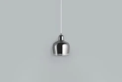 Artek Aalto Riippuvalaisin A330S -Louis Poulsen Myymälämyynti 5427419 A330S Golden Bell Pendant light chrome master