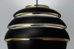 Artek Aalto Riippuvalaisin A331 -Louis Poulsen Myymälämyynti 5427508 A331 Beehive black brass detail master