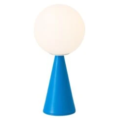 FontanaArte Bilia Mini Pöytävalaisin, Sininen