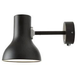 Anglepoise Type 75 Mini Seinävalaisin, Jet Black