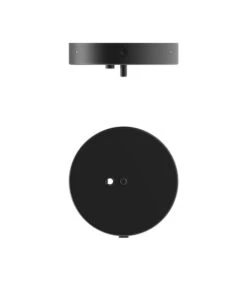 Nuura Apiales 18 Riippuvalaisin, Musta - Opaali -Louis Poulsen Myymälämyynti Apiales ceiling plate 145 sort