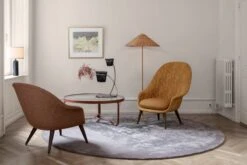 GUBI Gravity Pöytävalaisin, Iso, Harmaa Marmori -Louis Poulsen Myymälämyynti BatLoungeChairHighBack BatLoungeChairLowBack 9602FloorLamp GravityTableLampSmall AdnetCoffeeTable 100 MategotFlowerPot