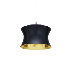 Tom Dixon Beat Waist LED Riippuvalaisin, Musta -Louis Poulsen Myymälämyynti Beat Waist Angle