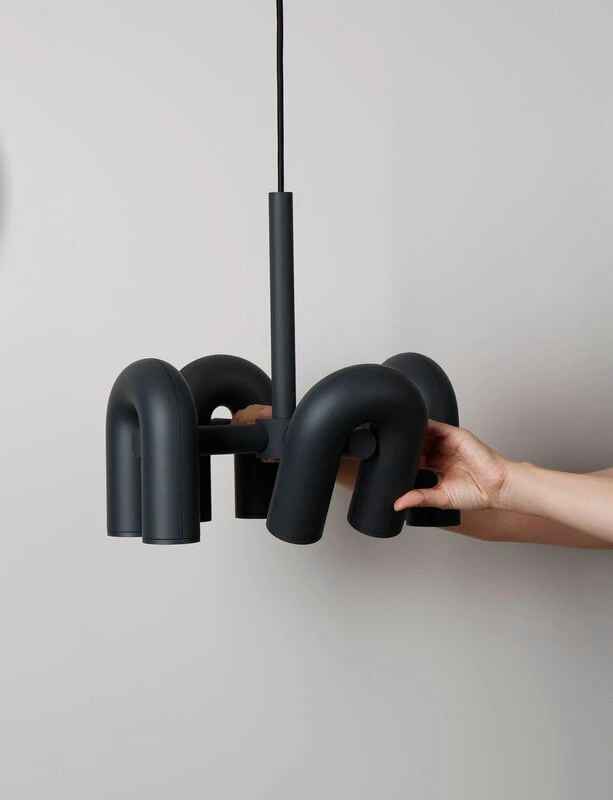 AGO Cirkus Kattokruunu, Pieni, Hiilenharmaa 3 AGO Cirkus Kattokruunu, Pieni, Hiilenharmaa - Image 3