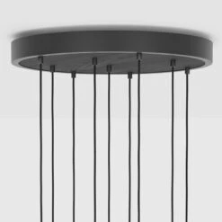 Tala Graphite Nine Riippuvalaisin Voronoi II Lampuilla -Louis Poulsen Myymälämyynti CP BLK SET NON GP 02 5