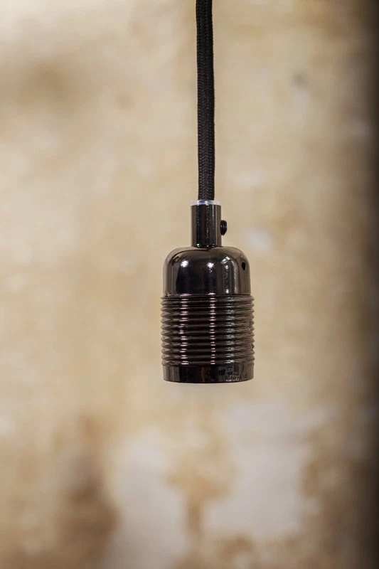 Frama E27 Riippuvalaisin, Musta Kromi - Musta 4 Frama E27 Riippuvalaisin, Musta Kromi - Musta - Image 4