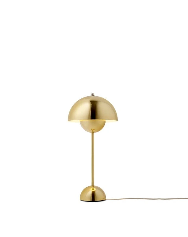 &Tradition Flowerpot VP3 Pöytävalaisin, Messinkipinnoite 2 &Tradition Flowerpot VP3 Pöytävalaisin, Messinkipinnoite - Image 2