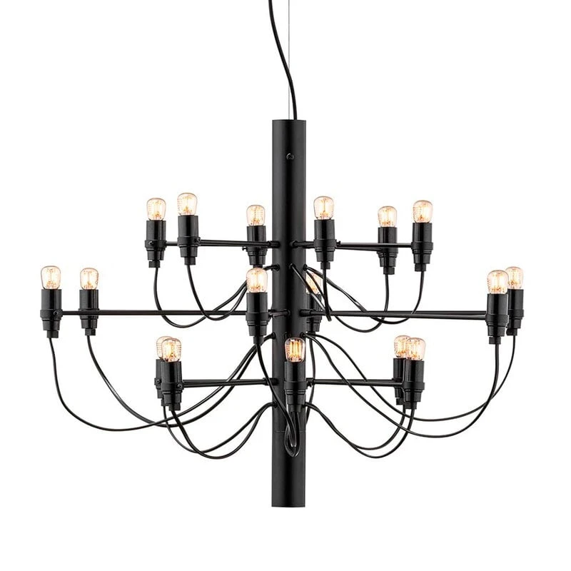 Flos 2097/18 Kattokruunu, Musta 2 Flos 2097/18 Kattokruunu, Musta - Image 2