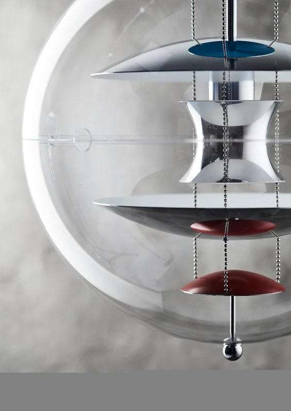 Verpan VP Globe Riippuvalaisin, 50 Cm, Kiillotettu Alumiini 2 Verpan VP Globe Riippuvalaisin, 50 Cm, Kiillotettu Alumiini - Image 2