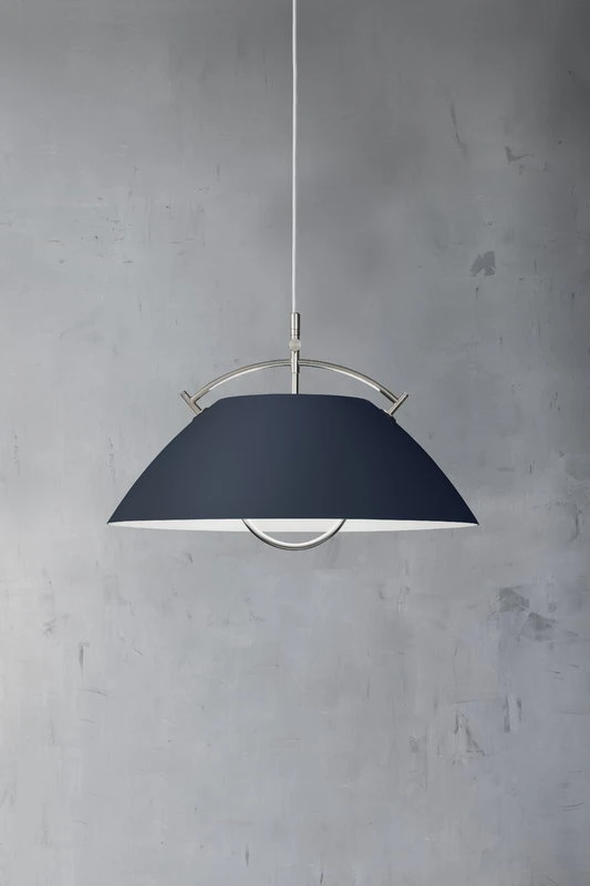 Pandul Wegner Riippuvalaisin, Tummansininen - Nikkeli 2 Pandul Wegner Riippuvalaisin, Tummansininen - Nikkeli - Image 2