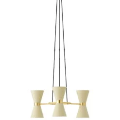 MENU Collector 3 Kattokruunu, Luonnonvalkoinen