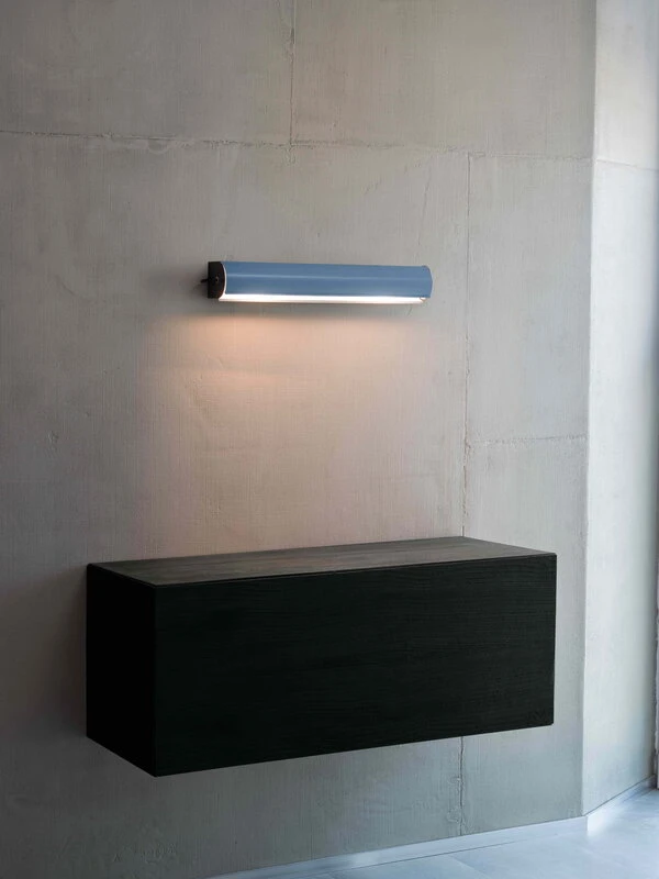 Nemo Lighting Applique Cylindrique Longue Seinävalaisin, Vaaleansininen 2 Nemo Lighting Applique Cylindrique Longue Seinävalaisin, Vaaleansininen - Image 2