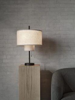 New Works Margin Pöytävalaisin, Beige -Louis Poulsen Myymälämyynti New Works Autumn 21 Margin Table Lamp