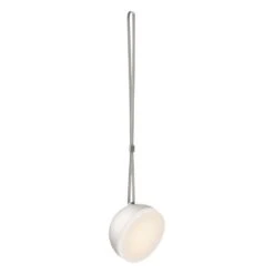 New Works Sphere Ladattava Valaisin, Lämmin Harmaa 8 New Works Sphere Ladattava Valaisin, Lämmin Harmaa -Louis Poulsen Myymälämyynti New Works Sphere Adventure Light Grey Front on