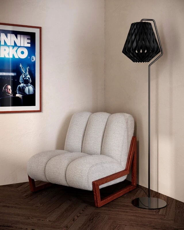 Pilke Lights Pilke 28 Lattiavalaisin, Musta 3 Pilke Lights Pilke 28 Lattiavalaisin, Musta - Image 3