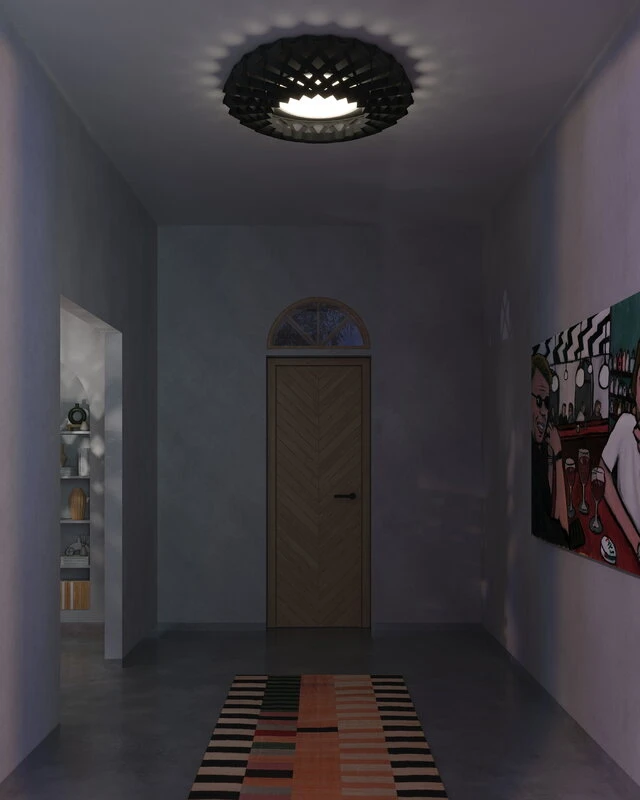 Pilke Lights Pilke 65 Plafondi, Musta 3 Pilke Lights Pilke 65 Plafondi, Musta - Image 3