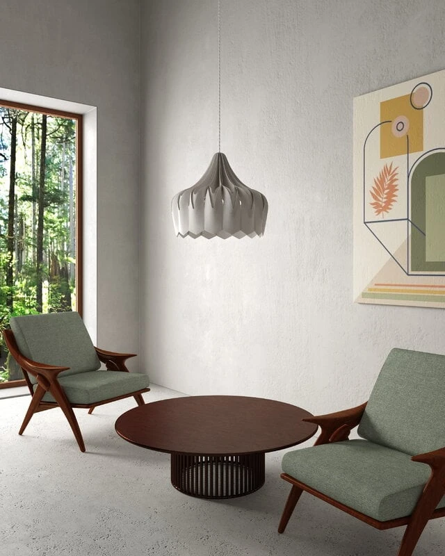 Pilke Lights Pioni Riippuvalaisin, Iso, Valkoinen 3 Pilke Lights Pioni Riippuvalaisin, Iso, Valkoinen - Image 3