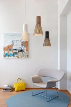 Secto Design Secto 4201 Riippuvalaisin 45 Cm, Pähkinä -Louis Poulsen Myymälämyynti Secto Design Secto 4201 Office Lobby