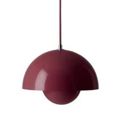 &Tradition Flowerpot VP1 Riippuvalaisin, Dark Plum