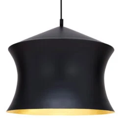 Tom Dixon Beat Waist LED Riippuvalaisin, Musta