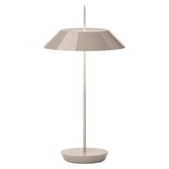 Vibia Mayfair Mini 5495 Ladattava Pöytävalaisin, Beige