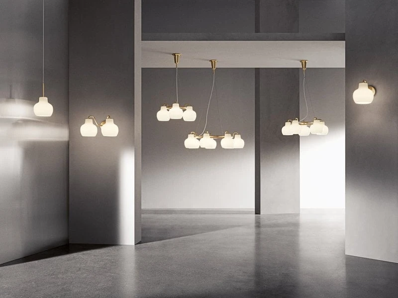 Louis Poulsen VL Ring Crown 1 Riippuvalaisin, Opaalilasi 2 Louis Poulsen VL Ring Crown 1 Riippuvalaisin, Opaalilasi - Image 2