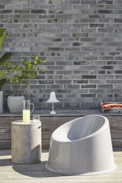 Verpan Pantop Portable Ladattava Pöytävalaisin 18 Cm, Mattavalkoinen -Louis Poulsen Myymälämyynti Verpan 210414 milj optagelser1044 HR