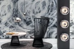 Tom Dixon Void Mini LED Riippuvalaisin, Ruostumaton Teräs -Louis Poulsen Myymälämyynti Void Surface and Pendant with Fan and Stripe