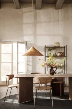 Ferm LIVING Dou Varjostin 68 Cm, Luonnonvärinen -Louis Poulsen Myymälämyynti fermLIVING Dou Mingle Table image