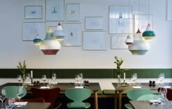 Louis Poulsen Cirque Riippuvalaisin, 38 Cm, Keltainen Yläosa 9 Louis Poulsen Cirque Riippuvalaisin, 38 Cm, Keltainen Yläosa -Louis Poulsen Myymälämyynti l og broed 7