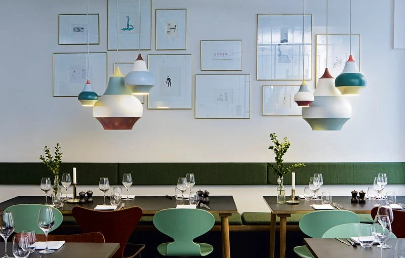 Louis Poulsen Cirque Riippuvalaisin, 38 Cm, Keltainen Yläosa 5 Louis Poulsen Cirque Riippuvalaisin, 38 Cm, Keltainen Yläosa - Image 5